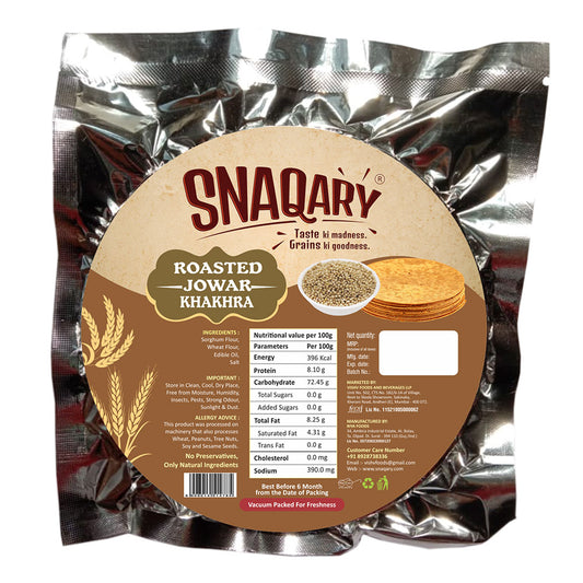 Roasted Jowar Khakhra (Pack of 4 )