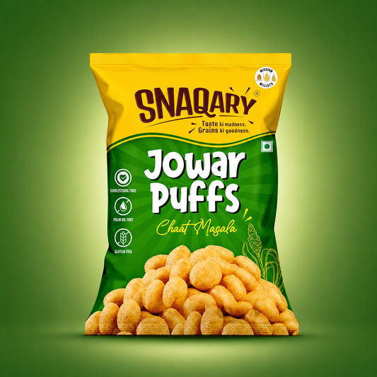 Jowar Puff-Chat Masala (Pack of 6)