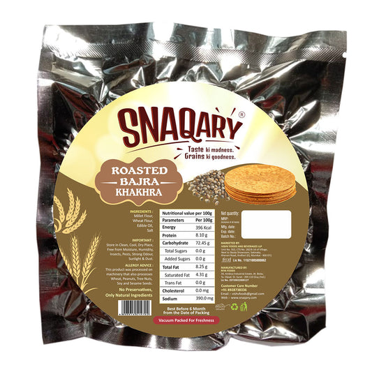 Roasted Bajra Khakhra (Pack of 4)