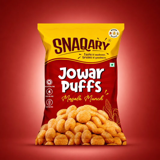 Jowar Puff-Masala Munch (Pack of 6)