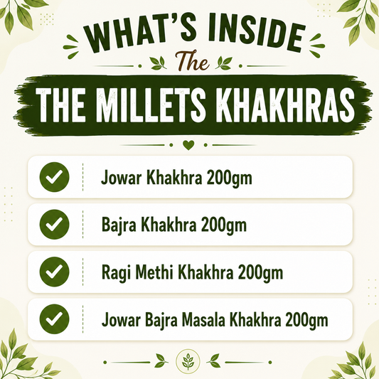 Millets Khakhras Combo
